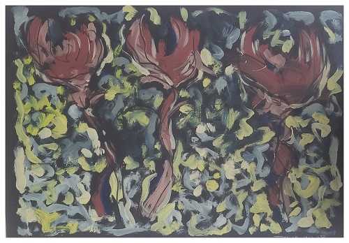 MES JARDINS IMAGINAIRES – LE JARDINIER EST EN VACANCES (29.7X42cms)