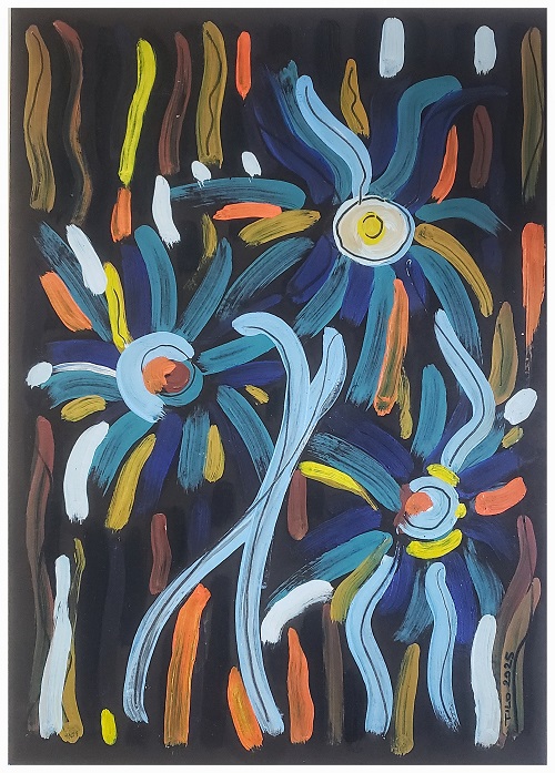 MES JARDINS IMAGINAIRES – LES TOURNESOLS FOUTRAQUES (42X59.4cms)