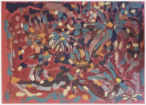 M.J.I LE JARDIN-FOUILLIS (30x40cms)