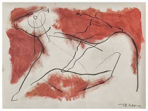 MARINO MARINI … J&rsquo;ARRIVE ! 13 (30x40cms)