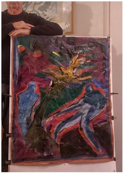 LA GRAINE SAUVAGE (80x98cms)