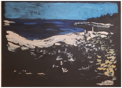 LA TRANQUILITE DU POULPE (42×59.5cms)