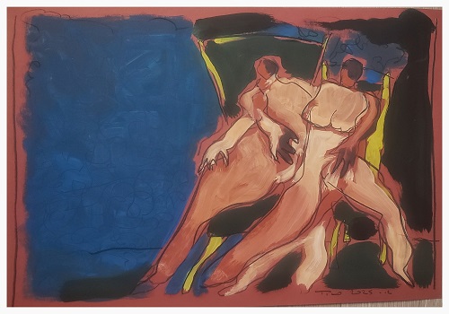 LES CHAISES DE L&rsquo;AMOUR (42×59.4cms)