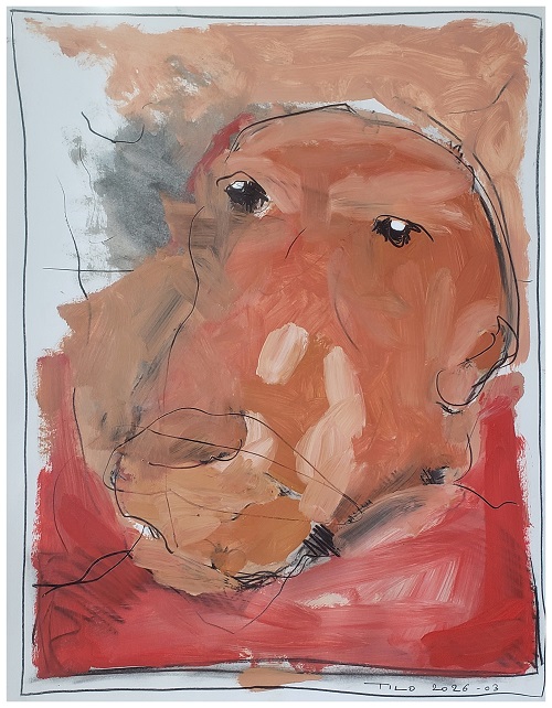 DELIT DE FACIES EN VUE (50x65cms)