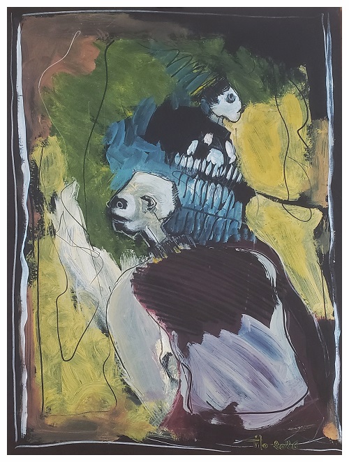LE BAL DES DÉPLACÉS (42×59.4cms)