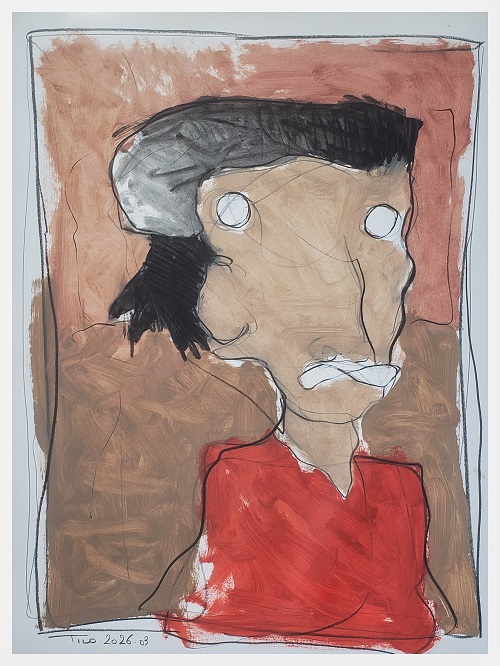 SORTIE D&rsquo;USINE (50x65cms)