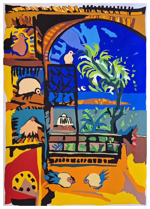 LES PIGEONS PICA-LO 15 (103x74cms)